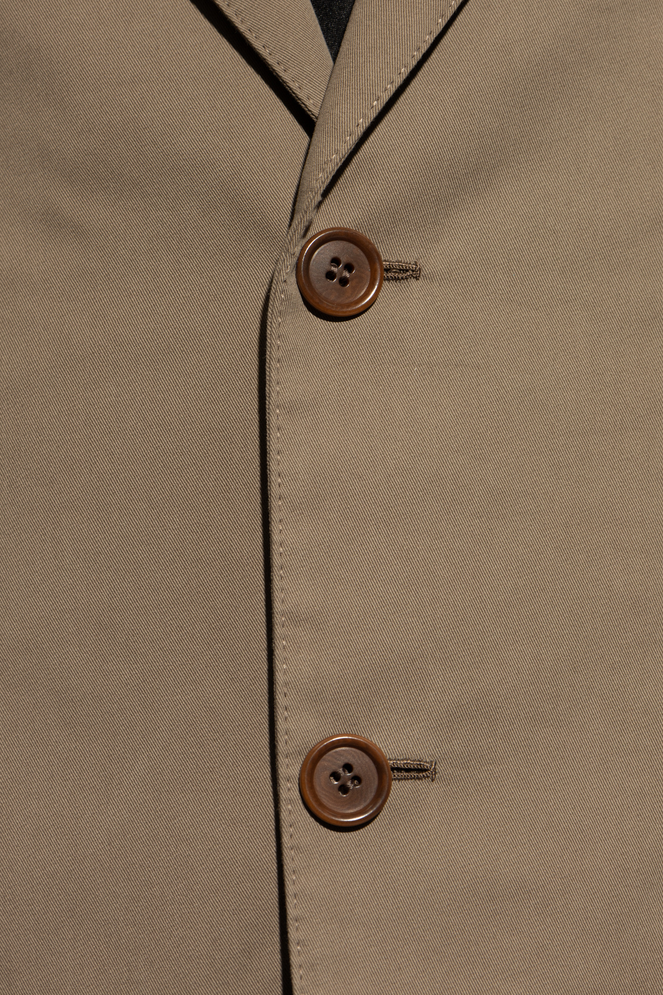 Beige Cotton suit Brioni - SchaferandweinerShops Bermuda